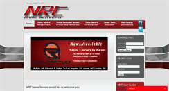 Desktop Screenshot of nrtservers.com